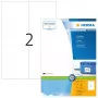 Etiķetes HERMA Premium A4 105x297 mm balts papīrs matēts 200 gab.