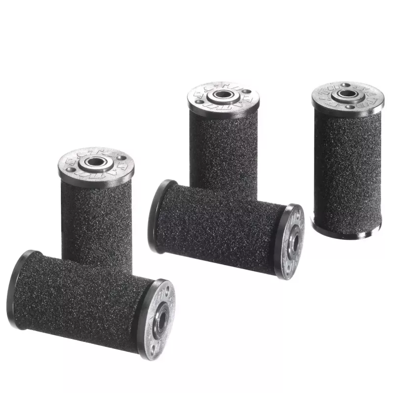 Herlitz 10956282 marķēšanas lente, melna, 5 ruļļi blisterī