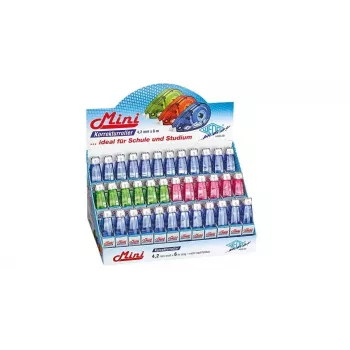 Korekcijas lente WEDO 257 0420699 Zila Zaļa Rozā