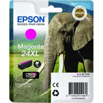 Kasetne EPSON Ink No 24XL MAGENTA C13T24334011 C13T24334010