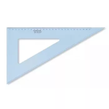 Lineāls Staedtler Mars 567 310 mm Plastmasas Zils Caurspīdīgs