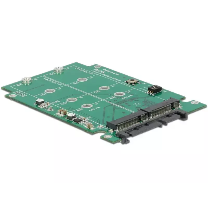 DeLOCK 62590 Iekšējais M.2 adapteris SATA 6 Gbit/s RAID 0/1/JBOD