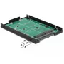 DeLOCK 62590 Iekšējais M.2 adapteris SATA 6 Gbit/s RAID 0/1/JBOD