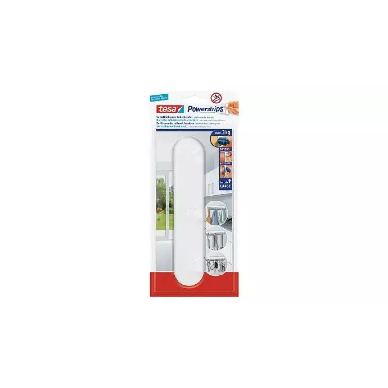 Universālais āķis Tesa 58094 Balts 1 gab.