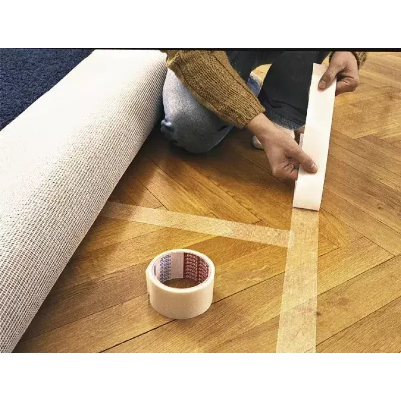 Līmlente TESA 55729 Divpusēja PVC Armatūra Baltā 5 m Iekštelpām