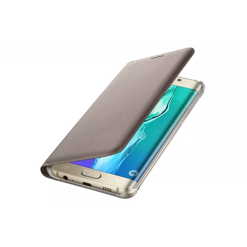 Samsung EF-WG928 mobilā telefona maciņš Flip Case Zelts