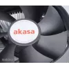 Akasa AK-CCE-7105EP procesora dzesēšanas sistēma 9.2 cm melna sudraba