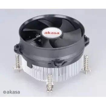 Akasa AK-CCE-7105EP procesora dzesēšanas sistēma 9.2 cm melna sudraba