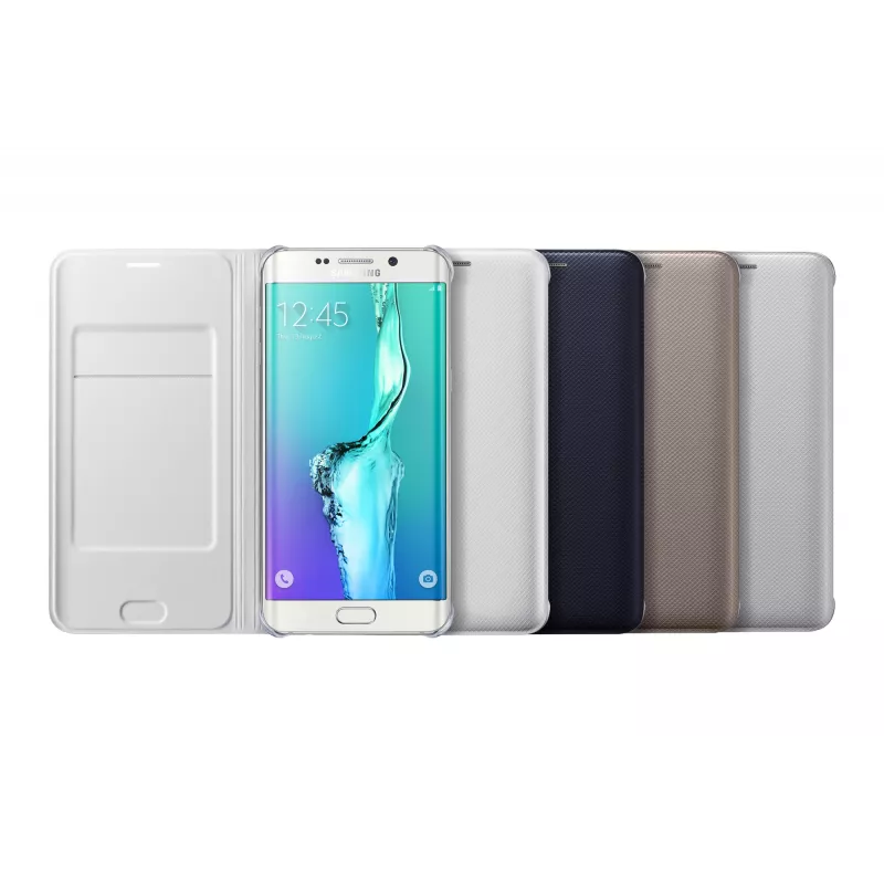 Samsung EF-WG928 maciņa futrālis Samsung S6 Edge+ Sudrabs