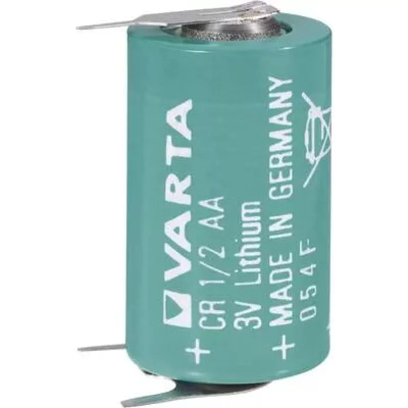 Litija baterija Varta CR 1/2 AA 3V 970mAh, augstas ietilpības monētas tipa elements