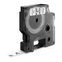 Lentes etiķete DYMO D1 Standarta Melns uz Balta 9mm