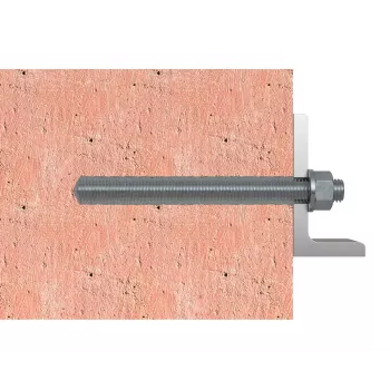 Fischer FIS A pilnībā vītņots stienis M10 x 110 mm, cinkots tērauds 5.8, 10 gab. (MPN 90278)