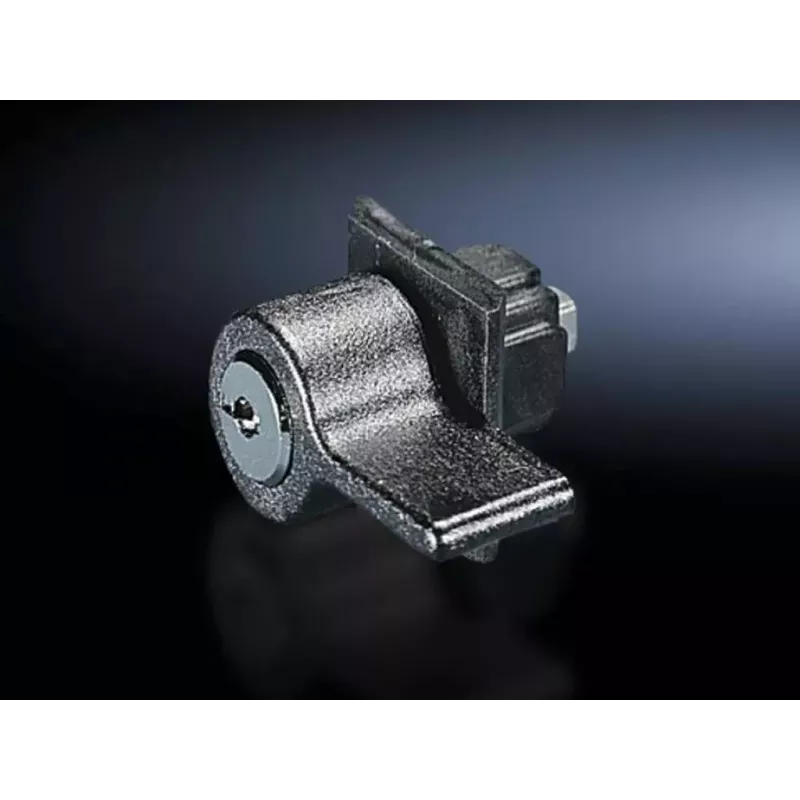 Rittal 2576.000 elektrisko korpusu slēdzene, skrūvējama, melna