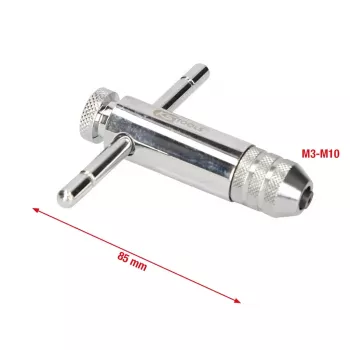 KS Tools 331.0665 reversējams vītņgriezēja turētājs, M5-M12