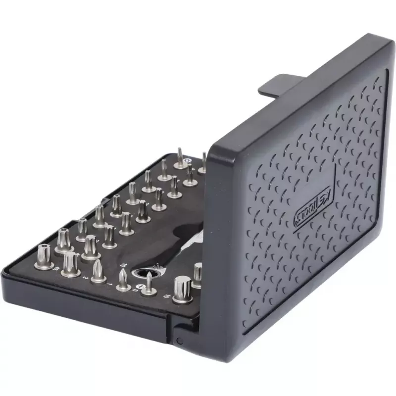 KS Tools 503.4670 Skrūvgriežu uzgaļu komplekts, 32 gab., niķeļa materiāls, 520 g