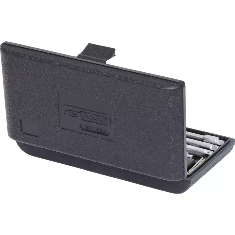 Sprūdrata uzgriežņu atslēga KS Tools 911.0646, hroma-vanādija tērauds, 3-8 mm