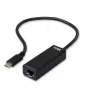 Port Designs 900126 USB dokstacija melna 0.3m
