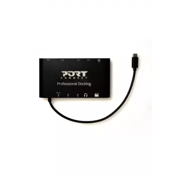 Port Designs 901906 USB-C dokstacija klēpjdatoram