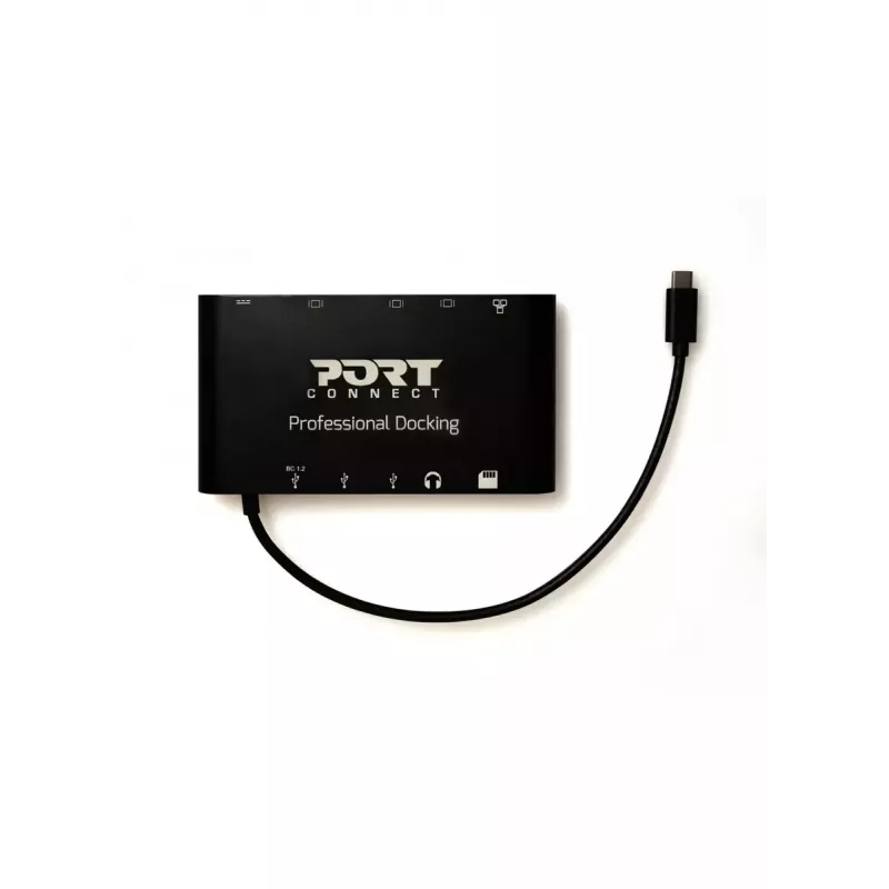 Port Designs 901906 USB-C dokstacija klēpjdatoram