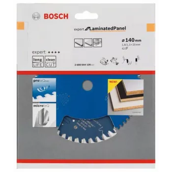 Zāģa asmens ripzāģim Bosch 2 608 644 126 14 cm laminētam panelim