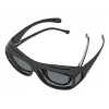 Sunglasses WEDO 271 48599 Ovāli wrap-around, uniseks, polarizējošas lēcas, pārbriļļu stils