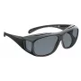 Sunglasses WEDO 271 48599 Ovāli wrap-around, uniseks, polarizējošas lēcas, pārbriļļu stils