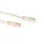 ACT Ivory 3 metru U/UTP CAT6 savienojuma kabelis ar RJ45 savienotājiem