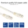 ACT Ivory 15 metru U/UTP CAT6 savienojuma kabelis ar RJ45 savienotājiem