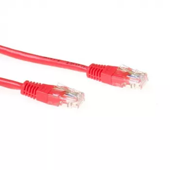 ACT Red 10 m U/UTP CAT6 savienojuma kabelis ar RJ45 savienotājiem