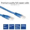 ACT Blue 1 m U/UTP CAT6 savienojuma kabelis ar RJ45 savienotājiem