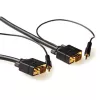 ACT 7 m augstas veiktspējas VGA + audio kabelis, vīriešu-vīriešu