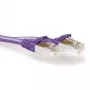 ACT Purple 5 m LSZH SFTP CAT6A patch vads, bezķēdes, ar RJ45 savienotājiem