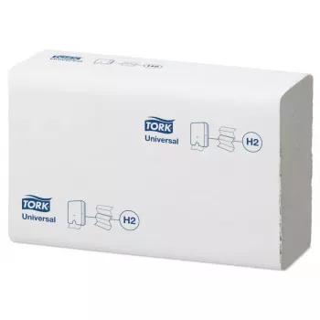 Papīra dvieļi Tork 471093 250 loksnes balti