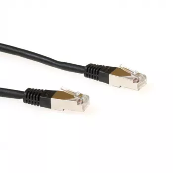 ACT Black 25 m LSZH SFTP CAT6 tīkla vads ar RJ45 savienotājiem