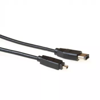 ACT FireWire IEEE1394 savienojuma kabelis 6-pin vīriešu - 4-pin vīriešu 4,50 m