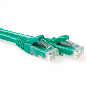 ACT Green 0,5 m U/UTP CAT6A patch kabelis ar snagless RJ-45 savienotājiem