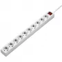 Hama 00137234 pārsprieguma aizsargs Balts 10 AC kontaktligzdas 230 V 3 m
