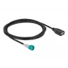 HSD Z vīrišķais uz USB 2.0 Type-A sievišķais kabelis DeLOCK 90488, 2m