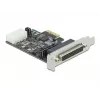 PCI Express x1 karte DeLOCK 89909 ar 2 RS-232 portiem