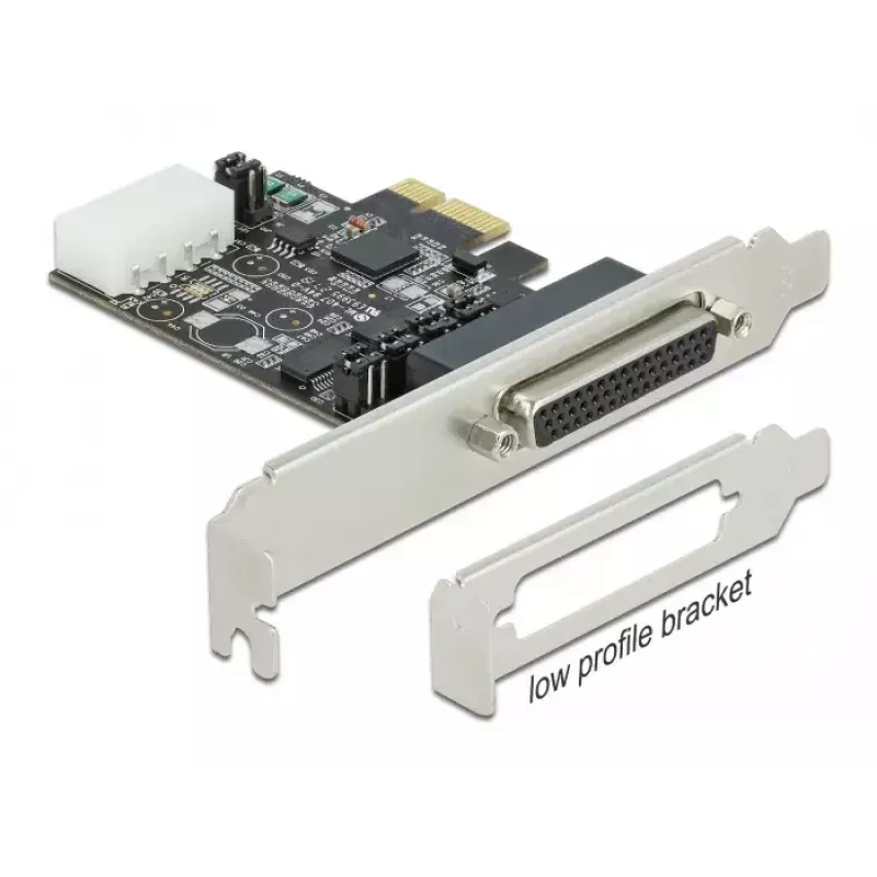 PCI Express x1 karte DeLOCK 89909 ar 2 RS-232 portiem