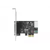 PCI Express x1 karte DeLOCK 89909 ar 2 RS-232 portiem