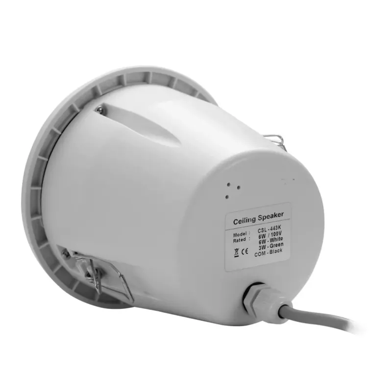 Divvirzienu skaļrunis Omnitronic 80710259 6 W Balts Vadu