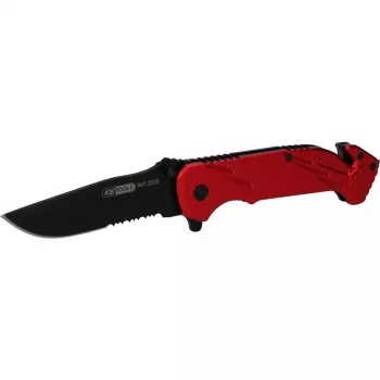 Kabatas nazis Camper/scout KS Tools 907.2220 Melns Sarkans
