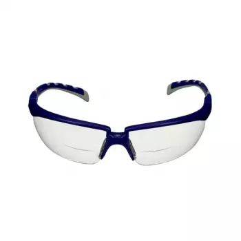 3M S2020AF-BLU aizsargbrilles ar lasīšanas stiprinājumu, zila, pelēka