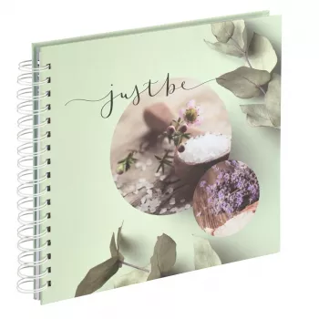 Hama Relax fotoalbums Brūns, Ceriņu, Piparmētru krāsā 100 lapas 10 x 15 cm Spirālveida iesējums