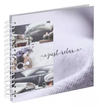Hama Relax Multicolour fotoalbums 100 lapas 10x15 cm spirāles iesējums