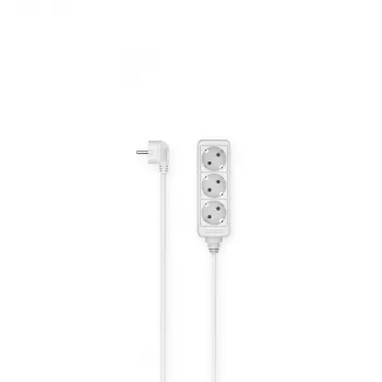 Hama 00223000 Viedā pagarinātāja 3 AC kontaktligzdas 1.4 m