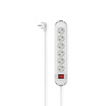 Hama 00223036 Viedā pagarinātāja sloksne 6 kontaktligzdas 3 m