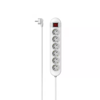Hama 00223023 Viedā pagarinātāja 6 kontaktligzdas 1.4 m