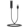 ACT AC9360 ārējā skaņas karte USB 3.5 mm austiņu pieslēgums 4 pogas